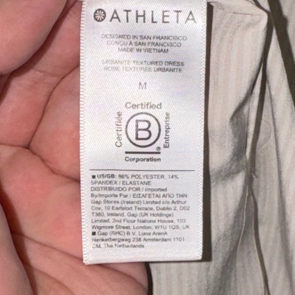 ATHLETA Urbanite Textured Dress Size M - Picture 8 of 14